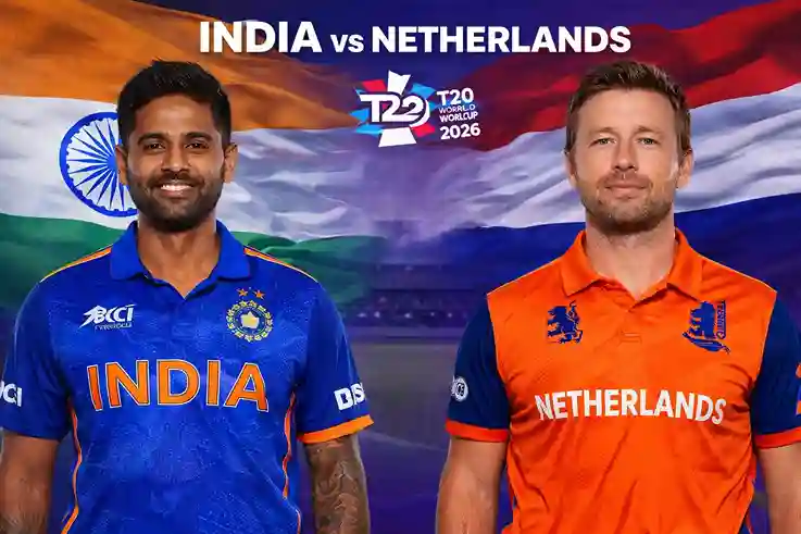 India vs Netharlands t20 world cup 2026