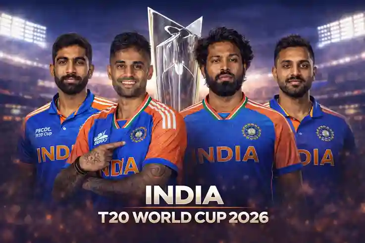 India Squad T20 World Cup 2026 
