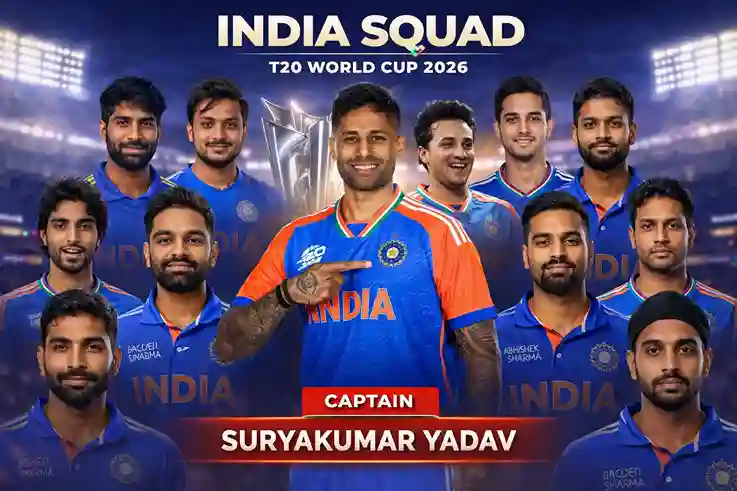 India Squad T20 World Cup 2026 Super 8