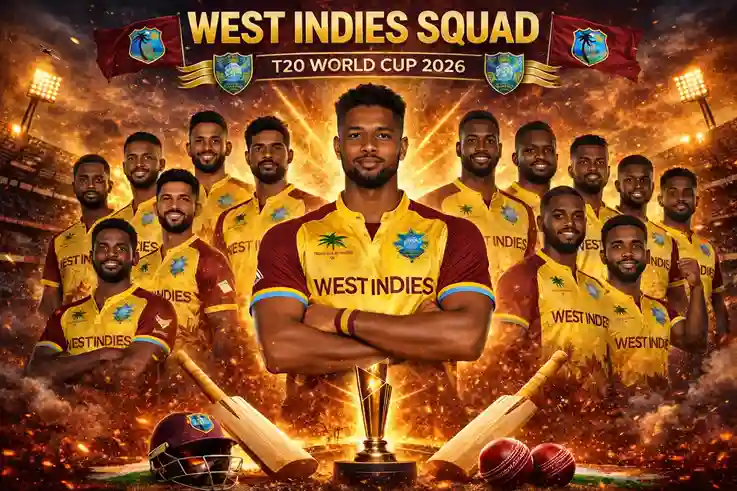 West Indies Squad T20 World Cup 2026 Super 8