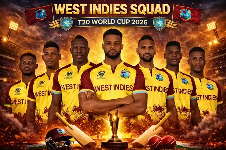 West Indies Squad T20 World Cup 2026
