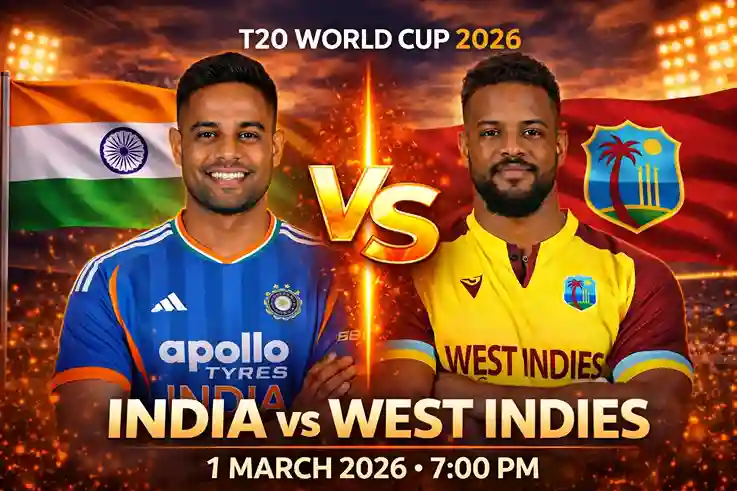 India vs West Indies t20 World Cup 2026 Captains