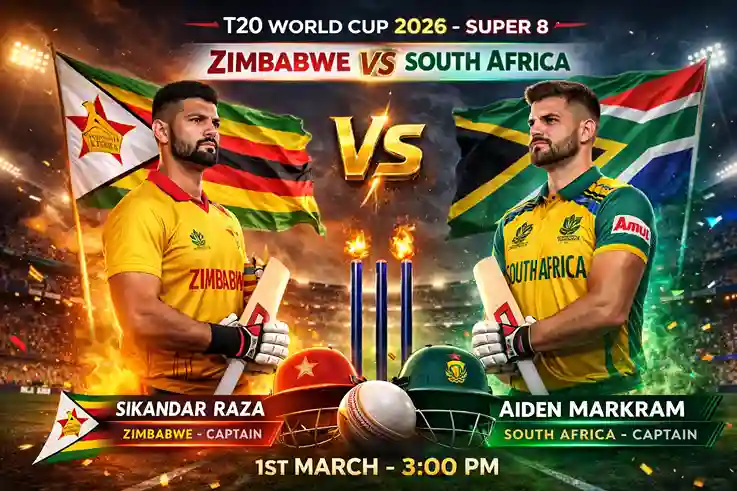 Zimbabwe vs South Africa Super 8 T20 World Cup 2026