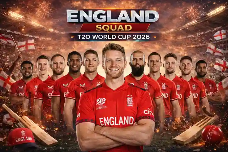 England Squad T20 World Cup 2026 