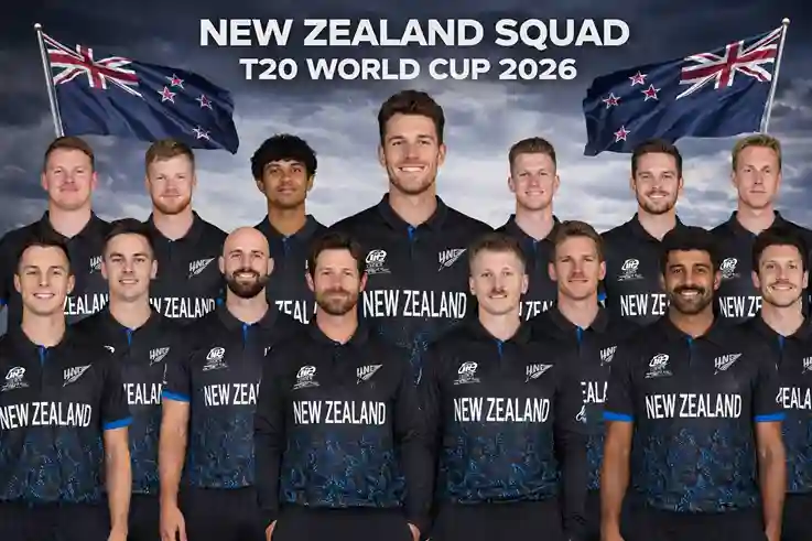 New Zealand Squad T20 World Cup 2026