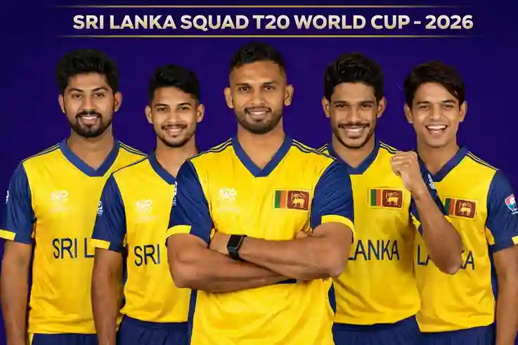 Sri Lanka T20 World Cup 2026 Squad