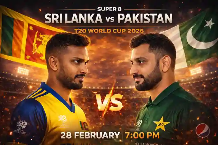 Sri Lanka vs Pakistan Captains Super 8 T20 World Cup 2026