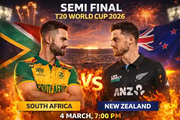 South Africa vs New Zealand Semi Final T20 World Cup 2026 Captains