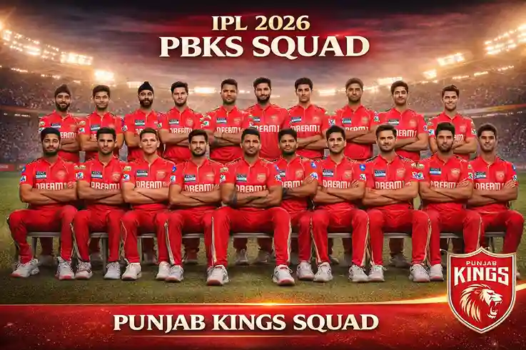 PBKS Squad IPL 2026