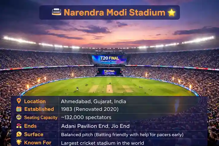 Naredra Modi Stadium Image