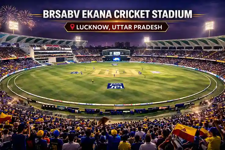 Ekana Cricket Stadium Ground Poster