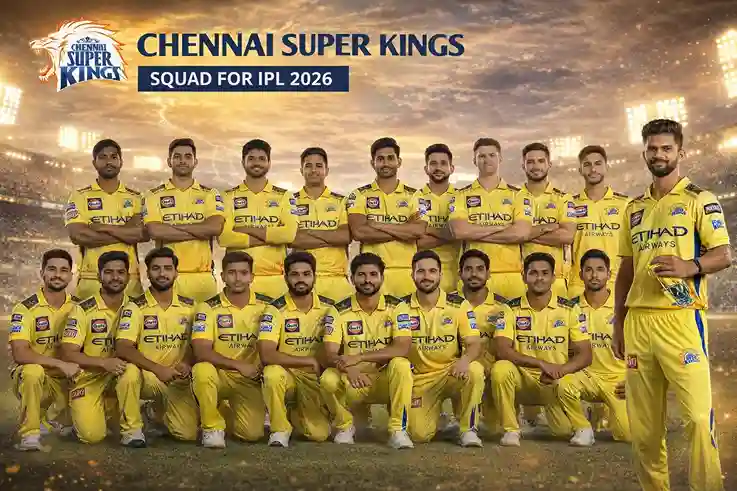 CSK Squad IPL 2026