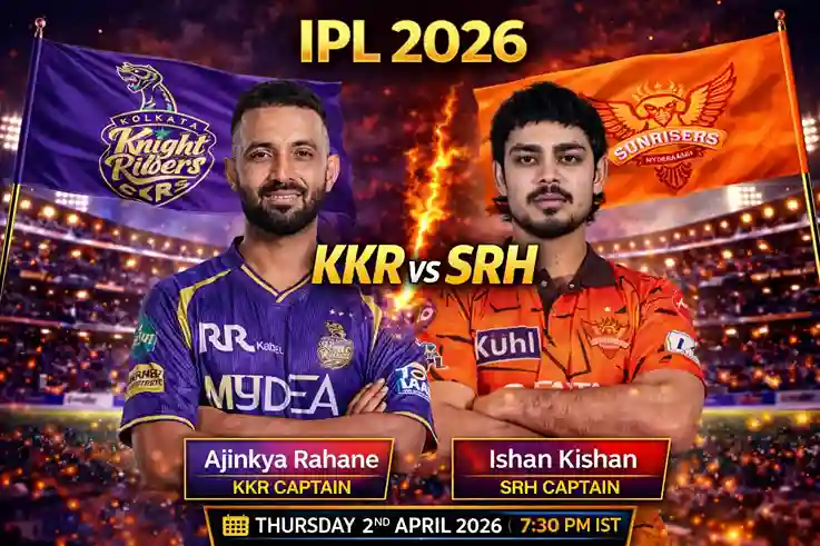 KKR vs SRH IPL 2026 Captains