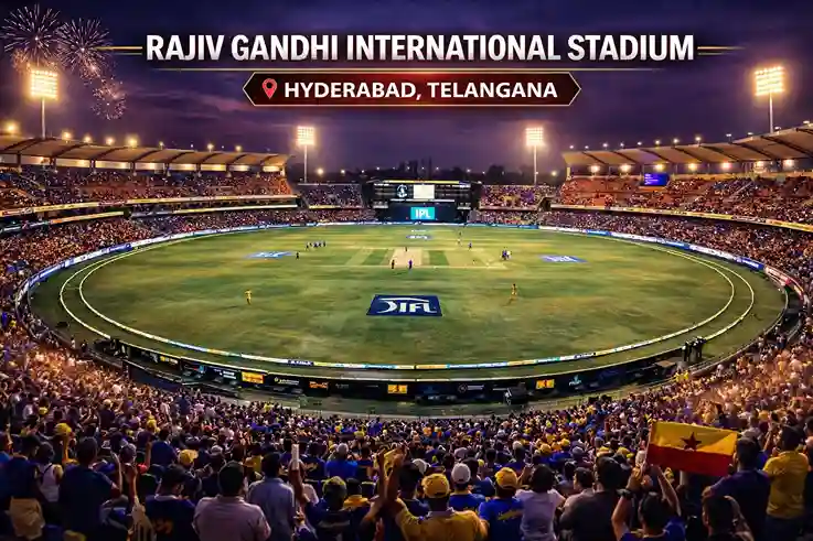 Rajiv Gandhi International Stadium Ground Poster Hyderabad