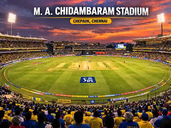 MA Chidambaram Satdium Ground Poster Chennai