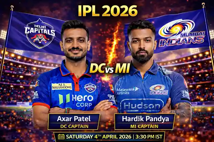 DC vs MI IPL 2026 Captains