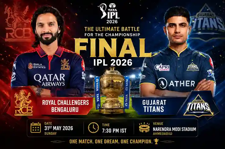 RCB vs GT Captains IPL 2026 Final