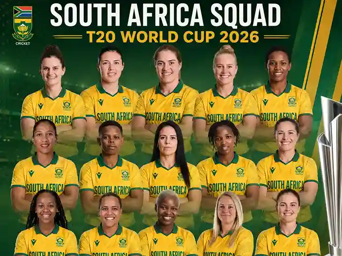 South Africa Squad Women's T20 World Cup 2026