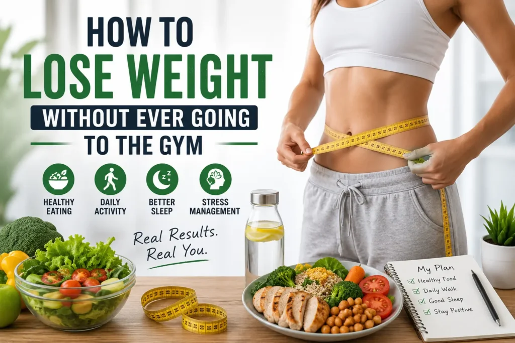How to Lose Weight Without Ever Going to the Gym
